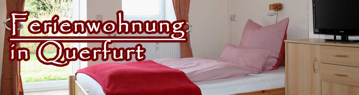 Unsere Ferienwohnung in Querfurt ist sehr schön eingerichtet